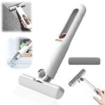 Portable Self-Squeeze Short Mop, Mini Hand Wash-Free Strong Absorbent Mop with 1 Cotton Head, Cleaning Sponge For Bathroom Kitchens Table