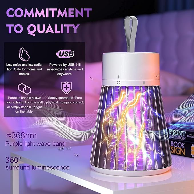 thumbnail image 2 of Sinraoee Household Mosquito Killing Lamp Electric Mosquito Zapper 2 of 14