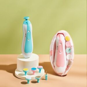 Baby Nail Trimmer / Clippers | 6 Grinding Head (Multi Color / 1 Pc / Battery not included)
